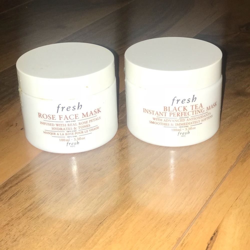 Fresh rose masks